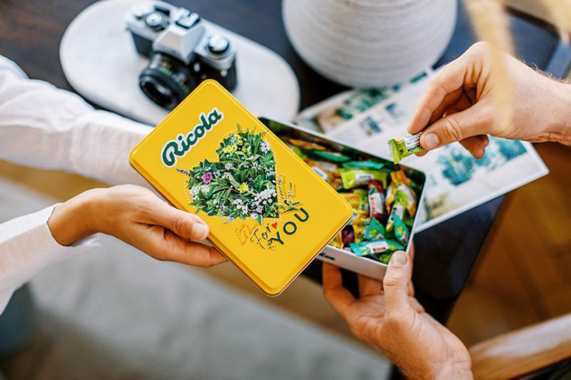 ricola for you box